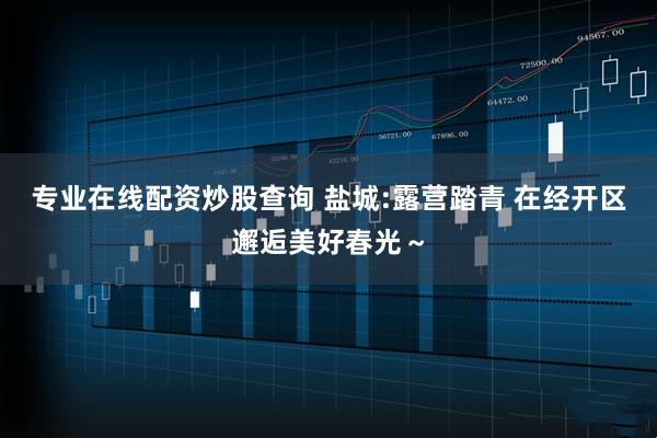 专业在线配资炒股查询 盐城:露营踏青 在经开区邂逅美好春光～